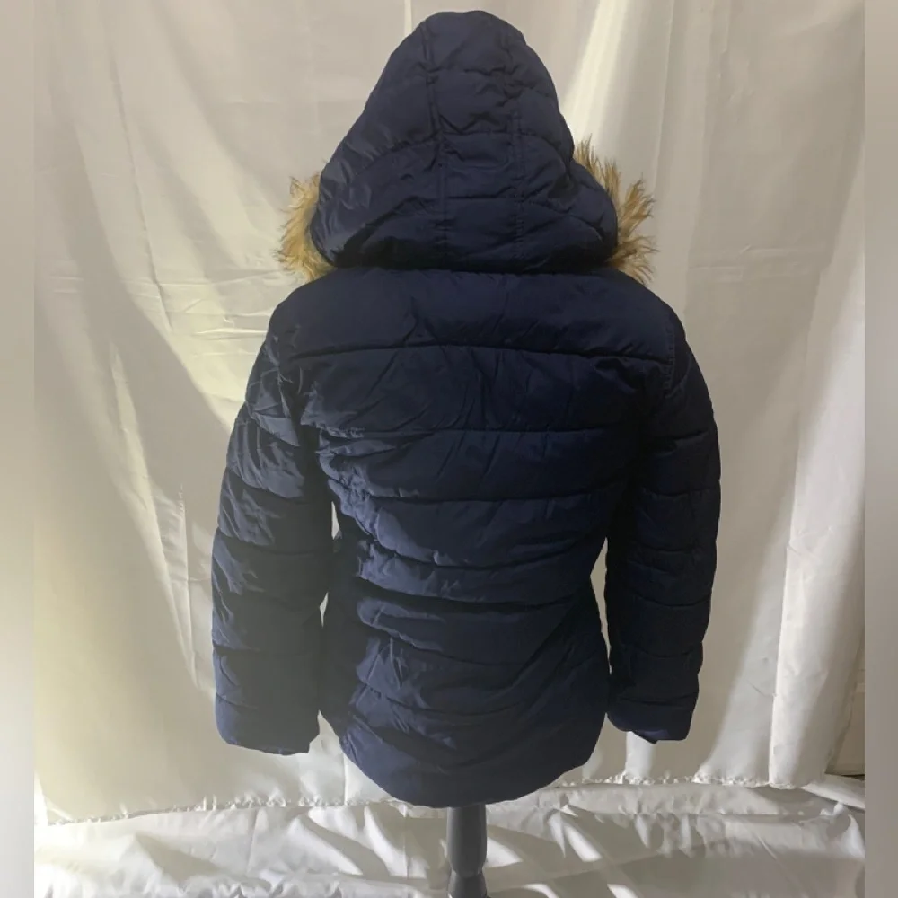 Old Navy navy blue hooded lining jacket size XL(14)